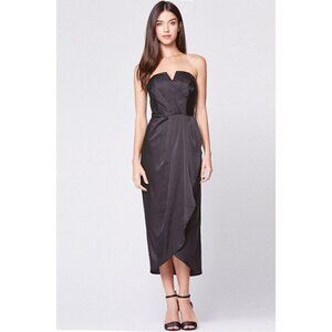 YUMI KIM Glamour Night Dress Black Womens Size Medium